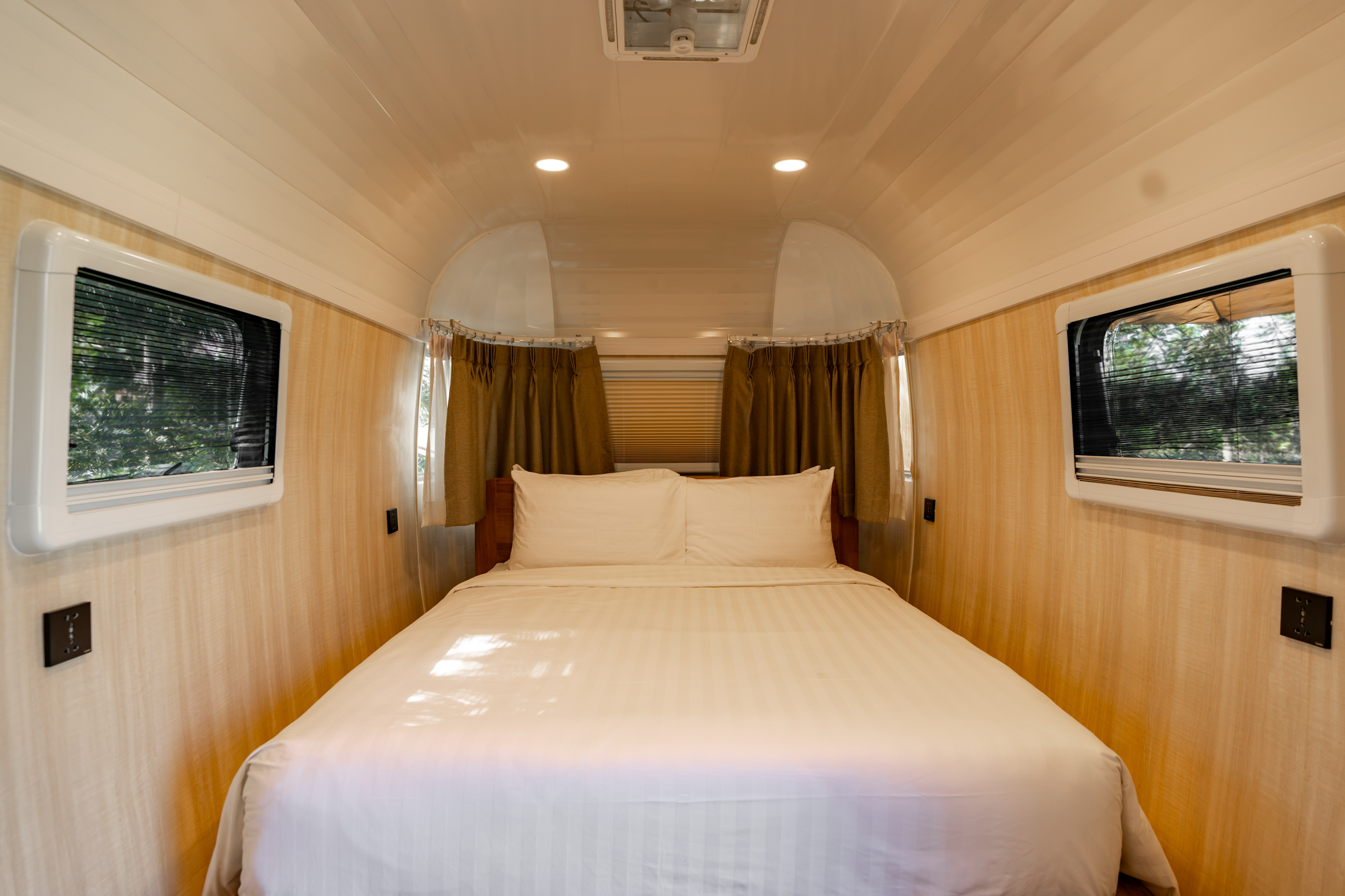 Camper Van bedroom interior
